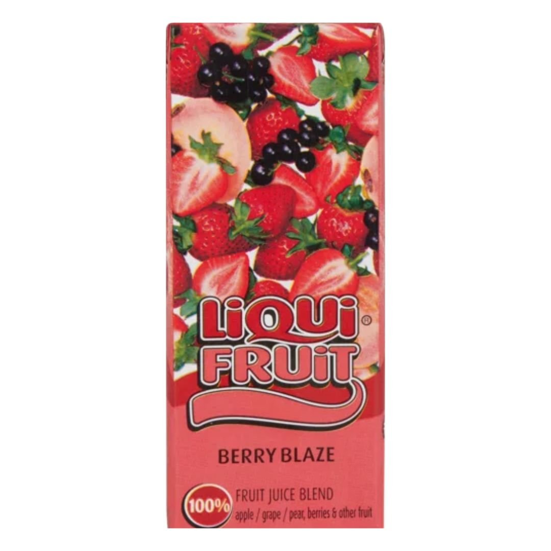 Liqui Fruit Berry Blaze Juice 200ml Superb Hyper