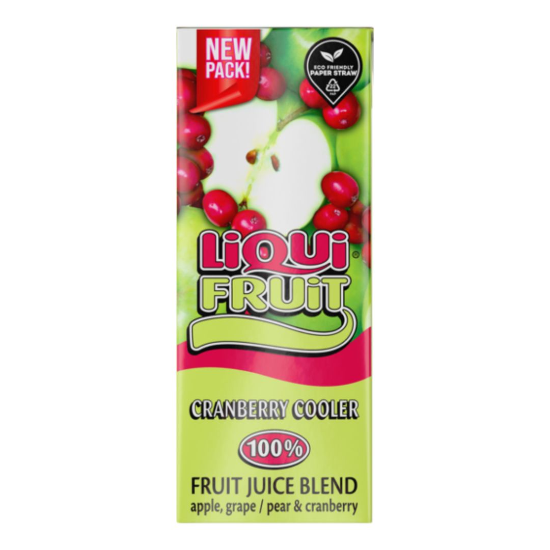 LiquiFruit Cranberry Cooler Juice 1x200ml Superb Hyper