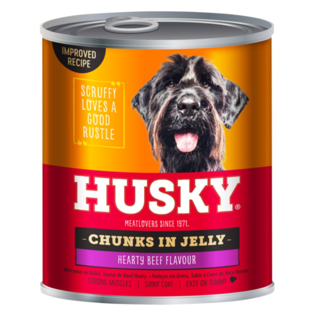 Purina Husky Chunks In Jelly Beef Flavour 775gr Superb Hyper
