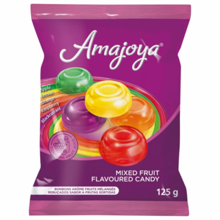 Amajoya Mixed Fruit Flavoured Candy 125gr Superb Hyper