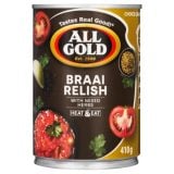 All Gold Braai Relish With Mixed Herbs 410gr
