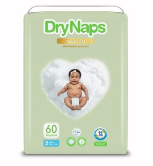 Drynaps Premium Diapers Size 2 Mini 60pcs