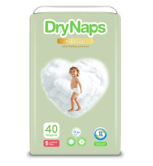 Drynaps Premium Diapers Size 5 Junior 40pcs