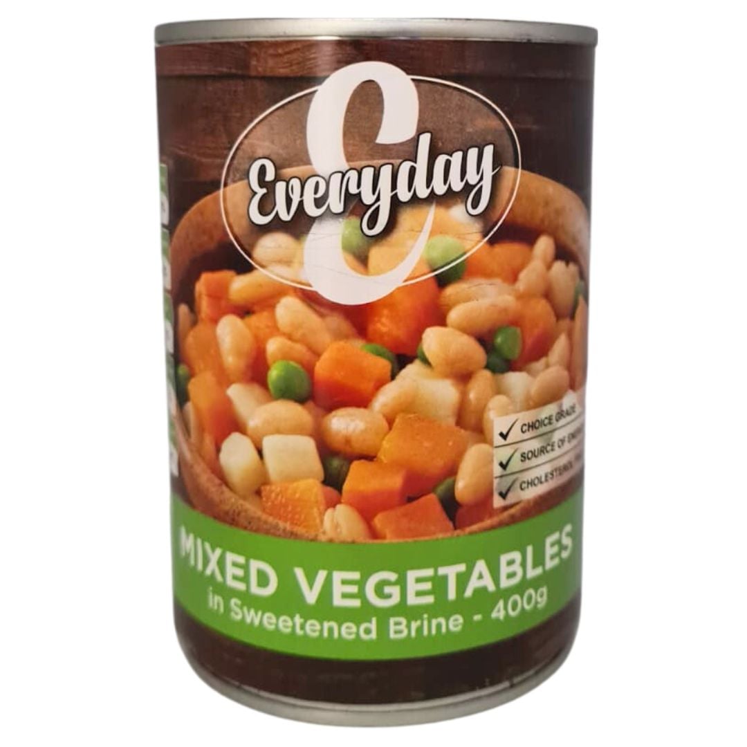 Everyday Mixed Vegetables In Sweetened Brine 400gr Superb Hyper