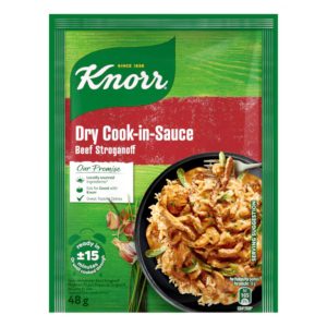 Knorr Dry Cook In Sauce Beef Stroganoff 48gr
