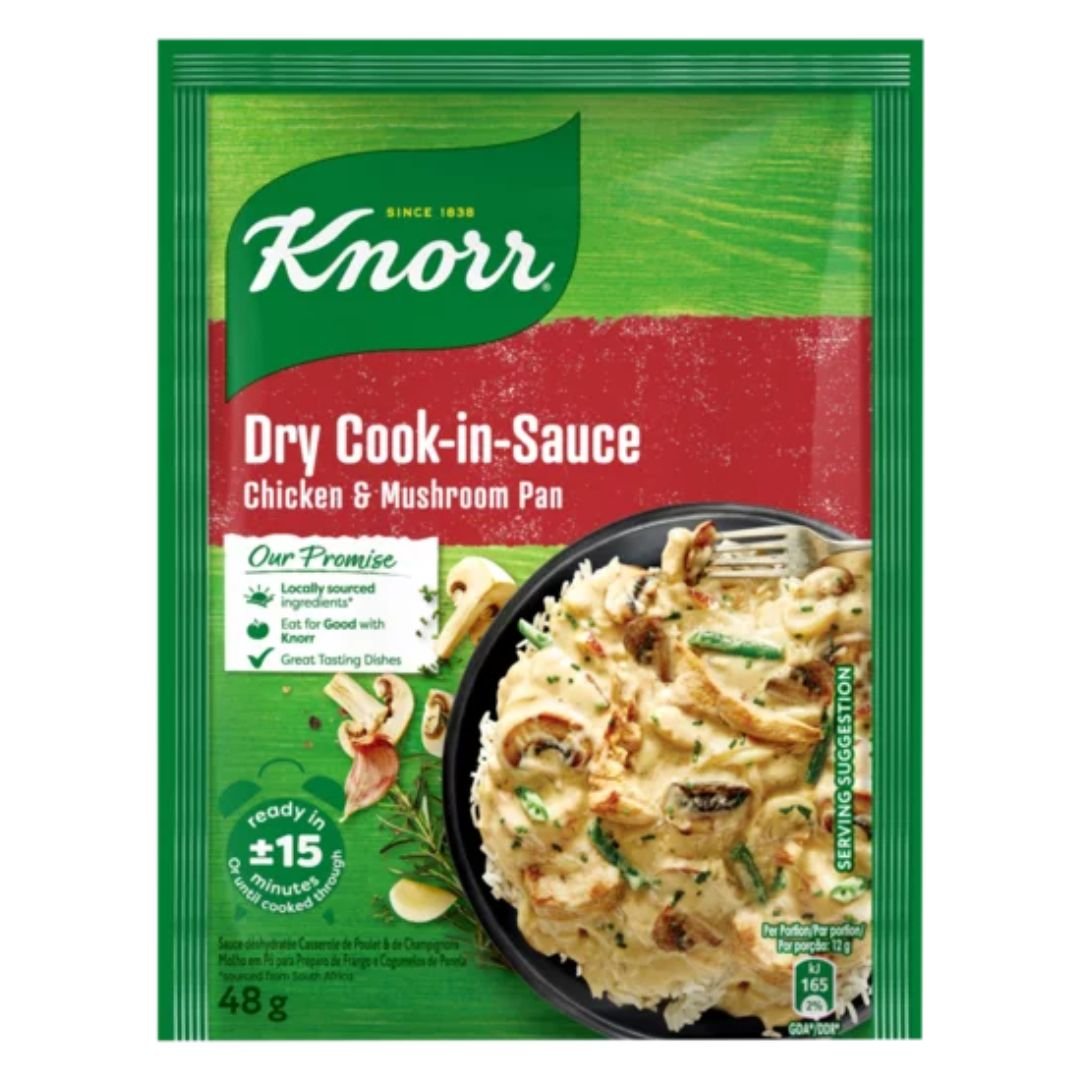 Knorr Dry Cook In Sauce Chicken And Mushroom Pan 48gr