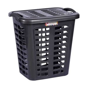Laundry Linen Basket + Lid Mega Buzz