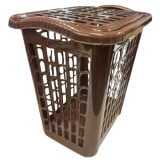 Laundry Linen Basket + Lid Mega Buzz 54x40x53cm
