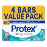 Protex Deep Clean Soap Value Pack 4x175gr