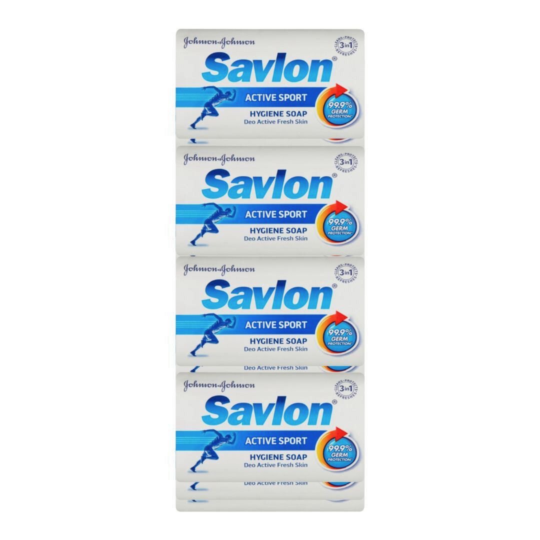 Savlon Active Sport Hygiene Soap 12x175gr - Superb Hyper