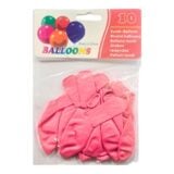Balloons Plain Dark Pink 10's