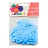 Balloons Plain Sky Blue 10's