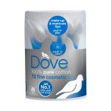 Dove 100% Pure Cotton Fine Cosmetic Tips 72s