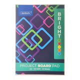 Marlin A4 Bright Project Board Pad 20 Sheets