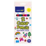 Marlin Kids Color Pencils Long 12 Colors