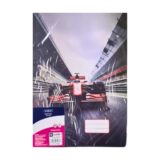 Marlin A4 Pre-Cut Book Cover F1 Racing 5s