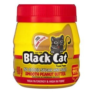 Black Cat No Added Sugar And Salt Smooth Peanut Butter 400gr