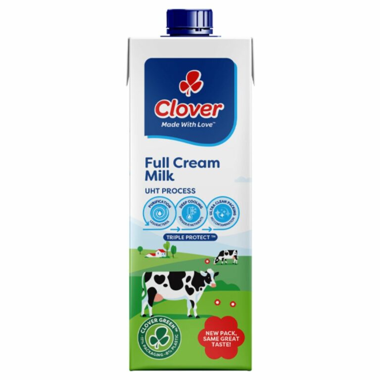 Clover Full Cream Milk UHT Process 1lt Superb Hyper