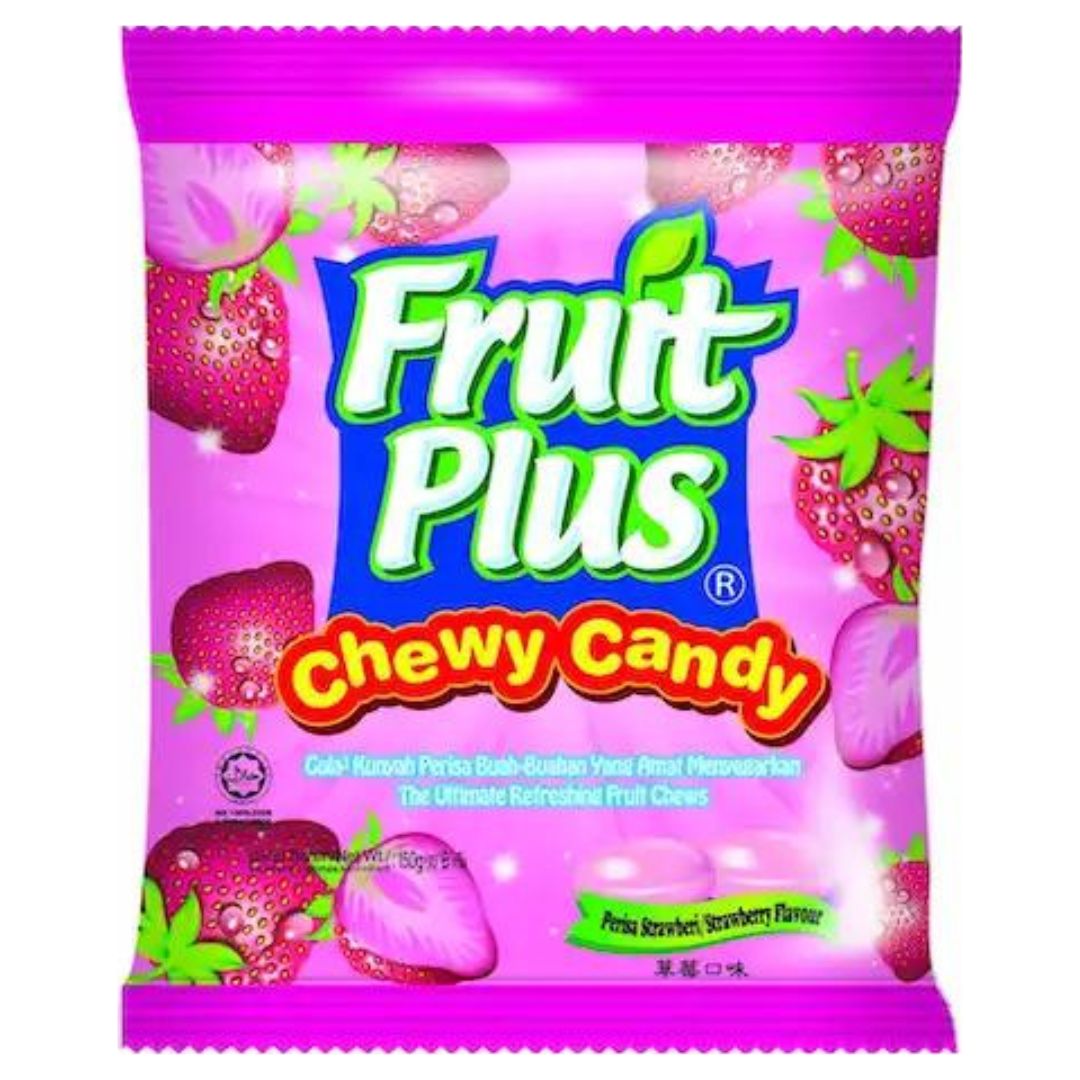 Fruit Plus Chewy Candy Strawberry Flavour 100s - Superb Hyper