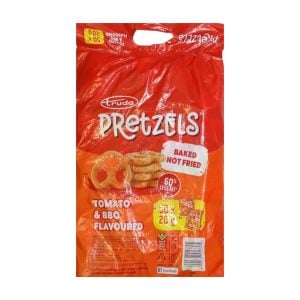 Truda Pretzels Tomato And Barbeque Flavour 50x20gr