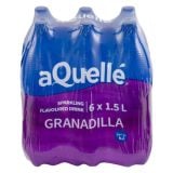 Aquelle Sparkling Flavoured Drink Granadilla 6x1.5lt