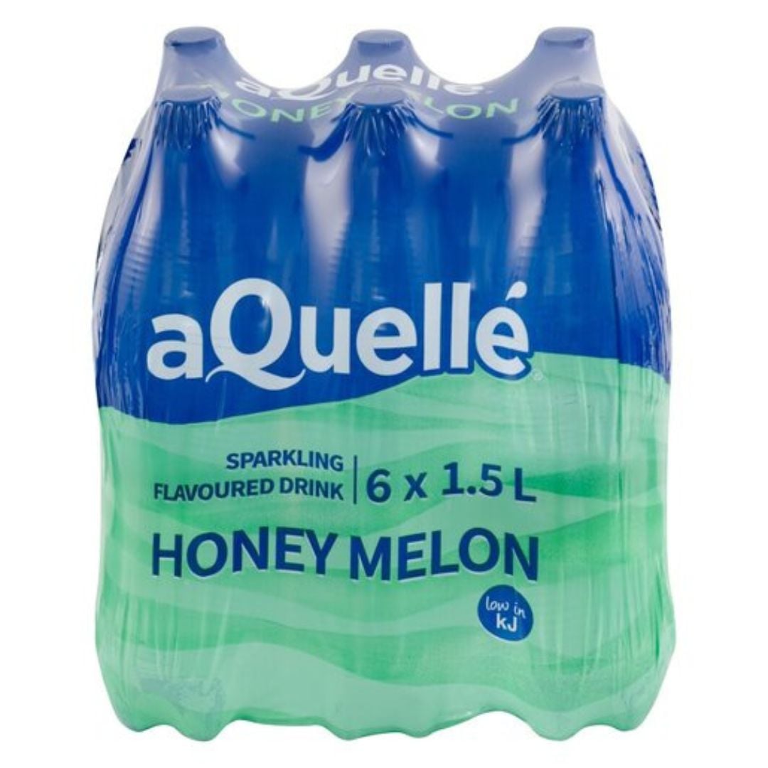 Aquelle Sparkling Flavoured Drink Honey Melon 6x1.5lt