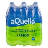 Aquelle Sparkling Flavoured Drink Lemon 6x1.5lt