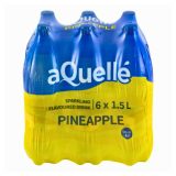 Aquelle Sparkling Flavoured Drink Pineapple 6x1.5lt