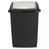 Bin Square Lift Black 50lt