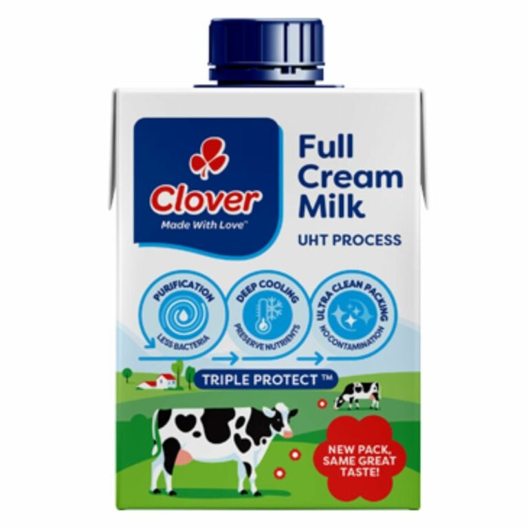 Clover Full Cream Milk UHT Process 500ml Superb Hyper