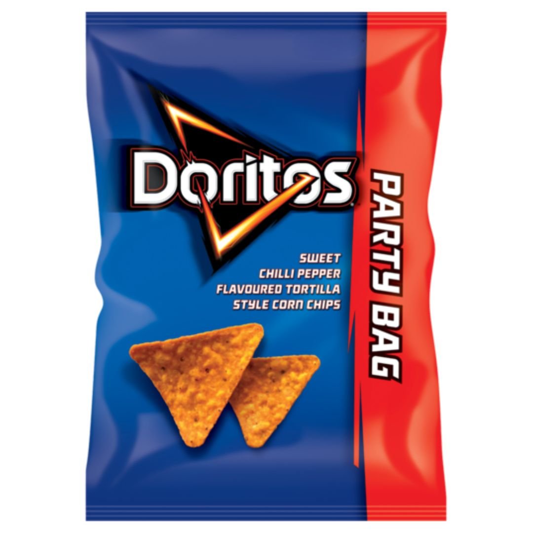 Doritos Sweet Chilli Pepper Flavoured Corn Chips 240gr - Superb Hyper