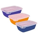 Otima Lunch Box Snap-It 1.2lt - Click On Item For Colour Options