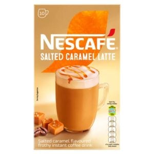 Nescafe Salted Caramel Instant Latte 10s