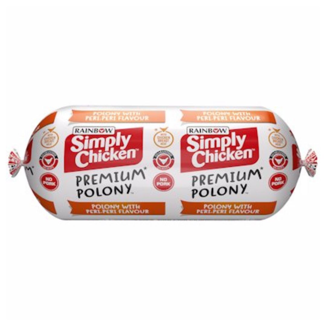 Simply Chicken Premium Polony With Peri Peri Flavour 500gr Superb Hyper