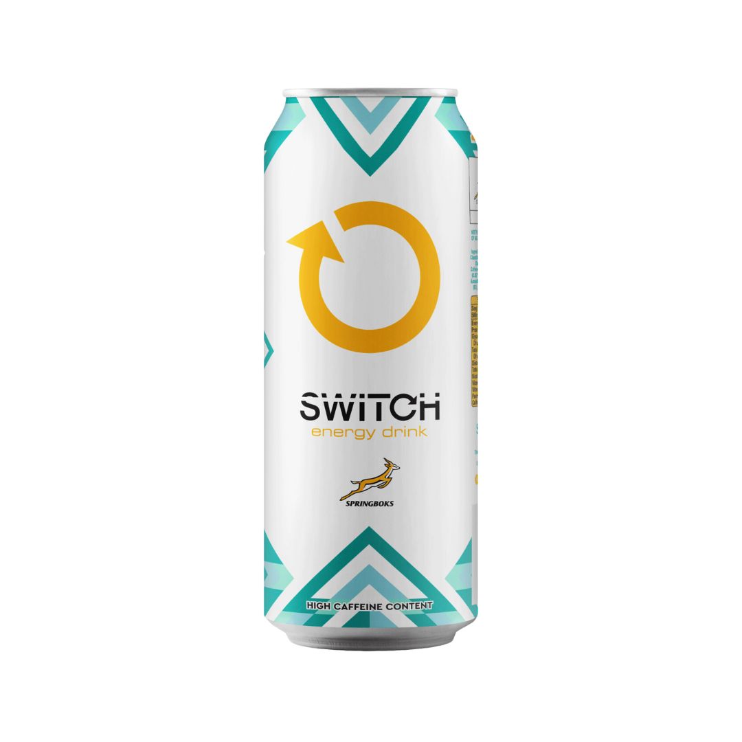 Switch Springbok World Cup Energy Drink 500ml Superb Hyper