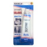 Nasca Bath White Silicone Sealant 90ml