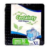 Certainty Adult Diapers Extra Large 10s