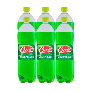 Coo-ee Cream Soda Flavoured Soft Drink 6x1.25lt