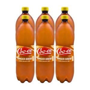 Coo-ee Ginger Brew Flavoured Soft Drink 6x1.25lt