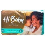 Hi Baby Active Premium Diapers Medium 5-9kg 50s