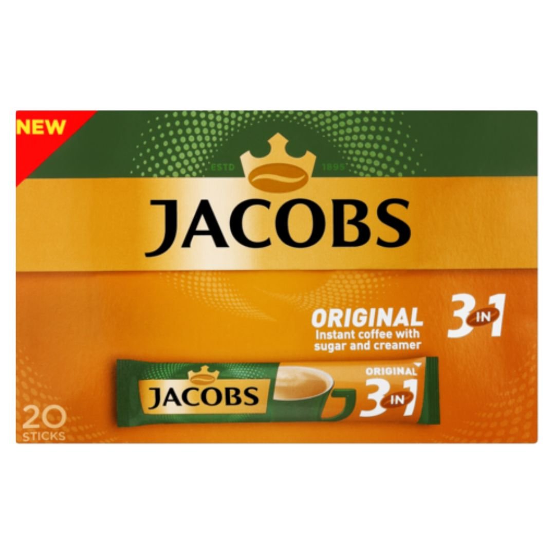 Jacobs Original 3 In 1 Instant Coffee 20x18gr - Superb Hyper