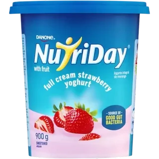 Nutriday Smooth And Creamy Low Fat Strawberry Flavoured Dairy Snack 900gr