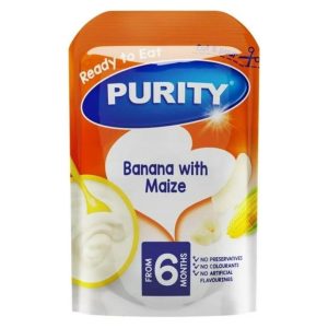 Purity Ready To Eat Banana With Maize 100gr