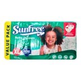 Sunfree Baby Diapers Value Pack Extra Large 13kg+ 100s