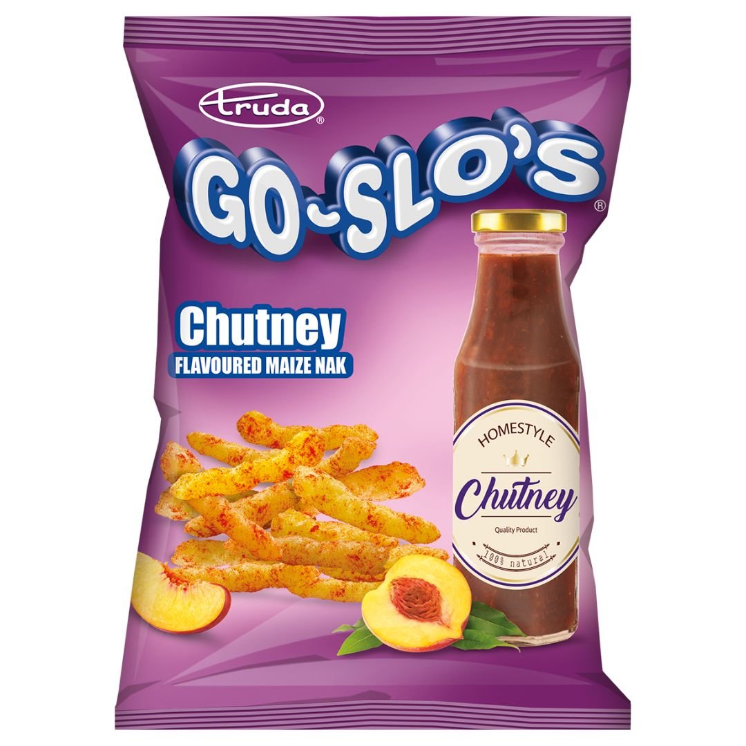 Truda Go-Slo's Chutney Flavoured Maize Nak 100gr - Superb Hyper