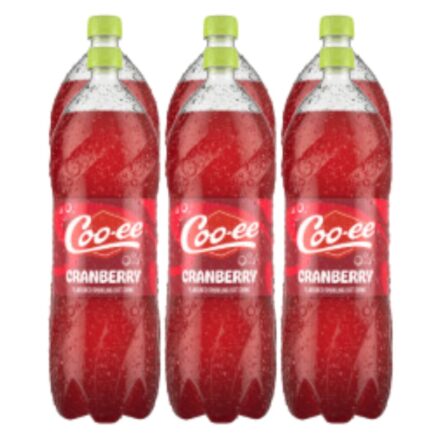 Coo-ee Cranberry Flavoured Soft Drink 6x2lt - Superb Hyper