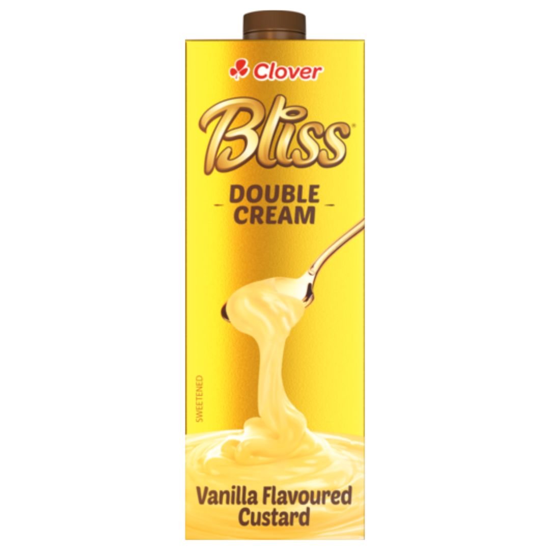 Clover Bliss Double Cream Vanilla Custard 1lt - Superb Hyper