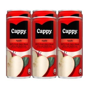 Cappy Still Apple 100% Fruit Juice Blend 6x330ml