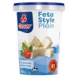 Clover Feta-Style Plain Semi-Hard Cheese 400gr