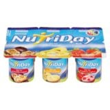 Nutriday Low Fat Strawberry, Granadilla And Banana Fruit Yoghurt 6x100gr